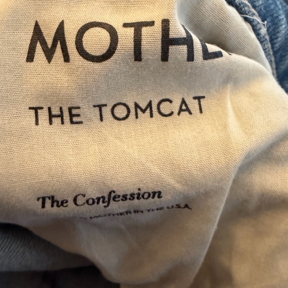 MOTHER The Tomcat high rise distressed jeans - Picture 5 of 8